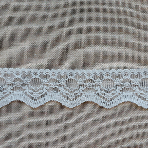 Pizzo Valencienne Pronto in Tinta - Altezza 5,00 cm